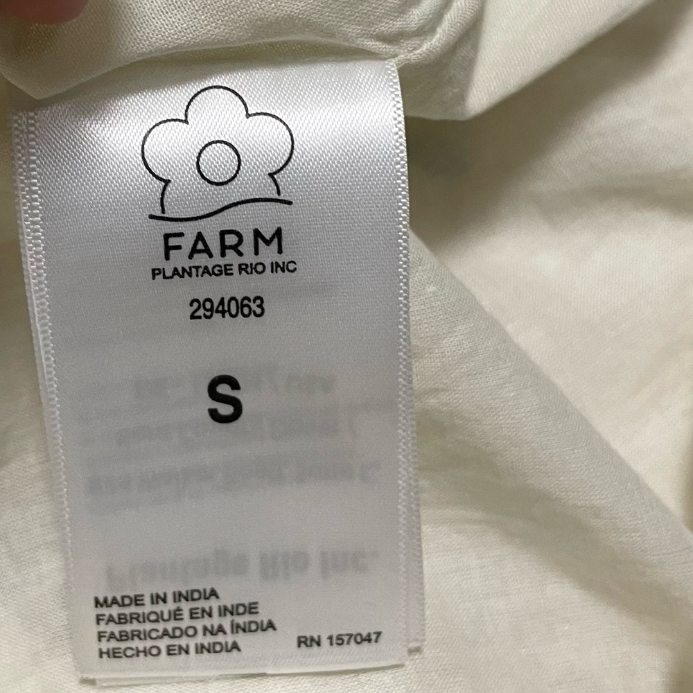 Farm Rio Cashew Crossed Back Dress - Picture 6 of 6
